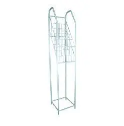 A15G Brochure Stand (White Rack)