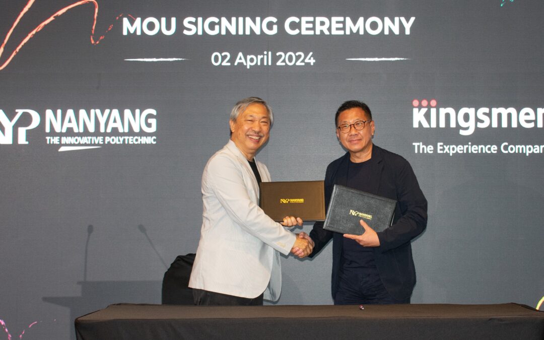 Kingsmen Creatives and Nanyang Polytechnic Sign MOU to Develop the Growth of Creatives