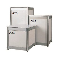 A21, A22, A23 Display Cubes